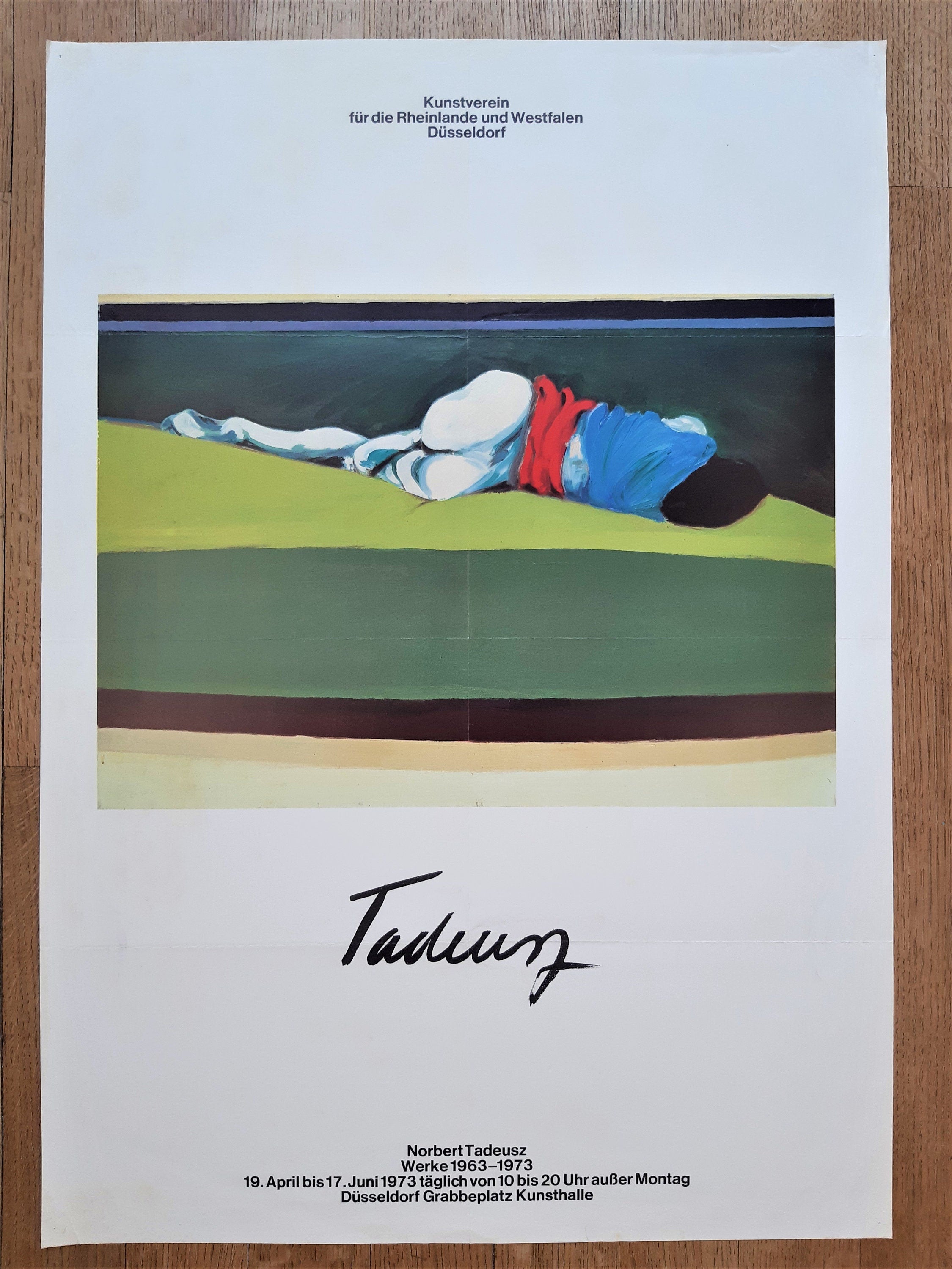 Norbert Tadeusz Originalkunstposter – 23.4"×33.1" (59.4×84cm)