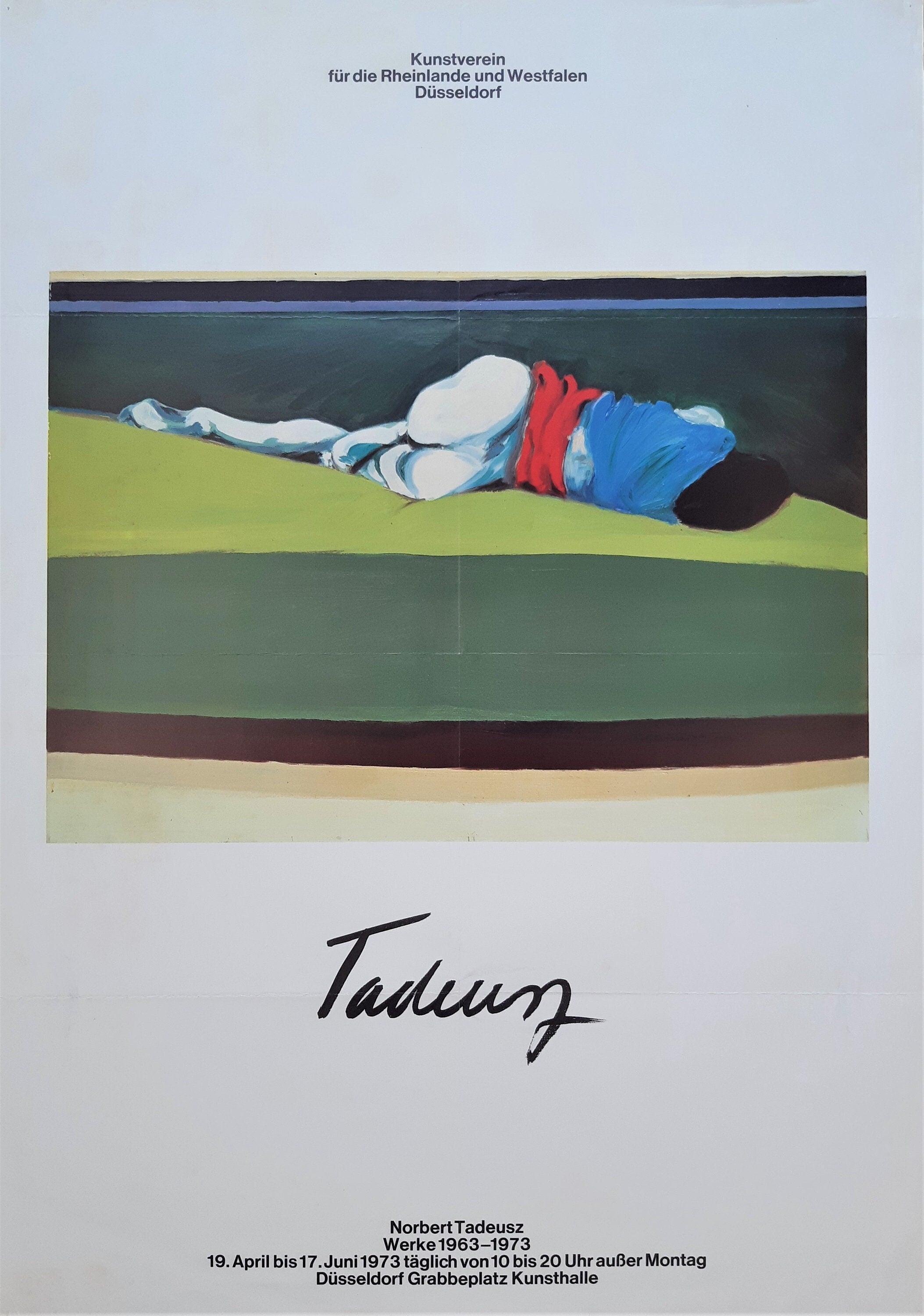 Norbert Tadeusz Originalkunstposter – 23.4"×33.1" (59.4×84cm)