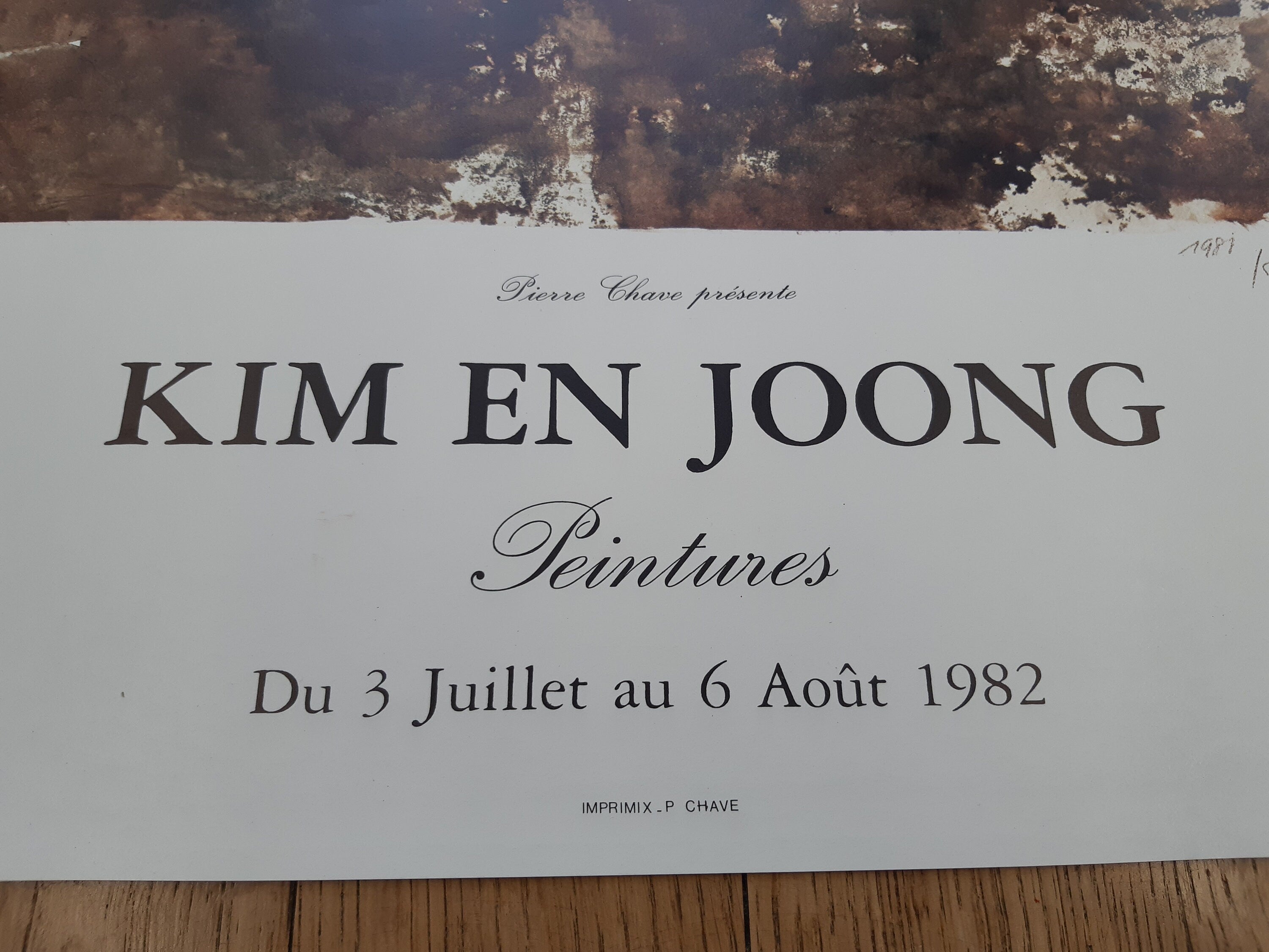 Kim en Joong Original-Kunstposter – 21.0"×27.6" (53.4×70cm)