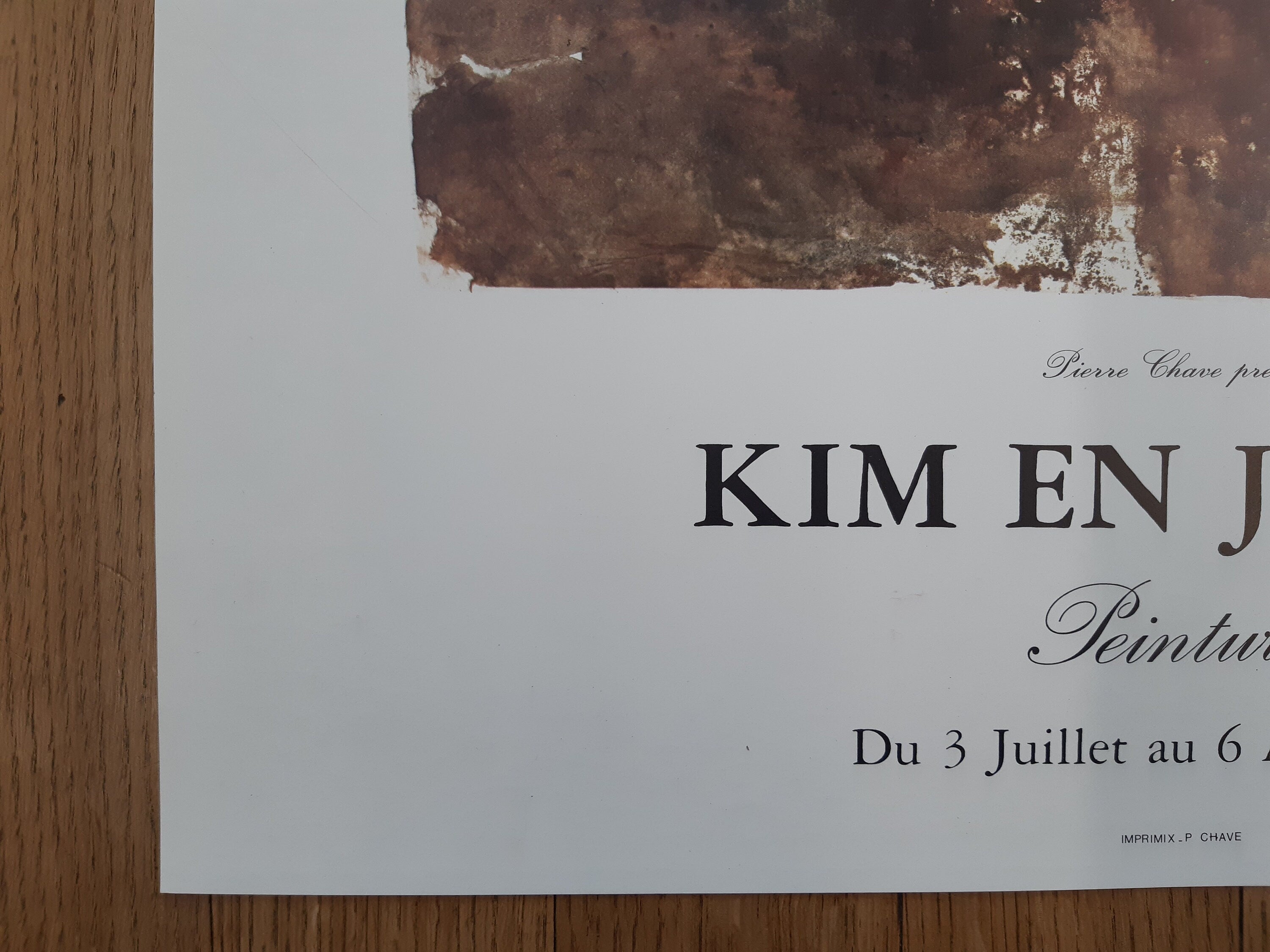Kim en Joong Original-Kunstposter – 21.0"×27.6" (53.4×70cm)