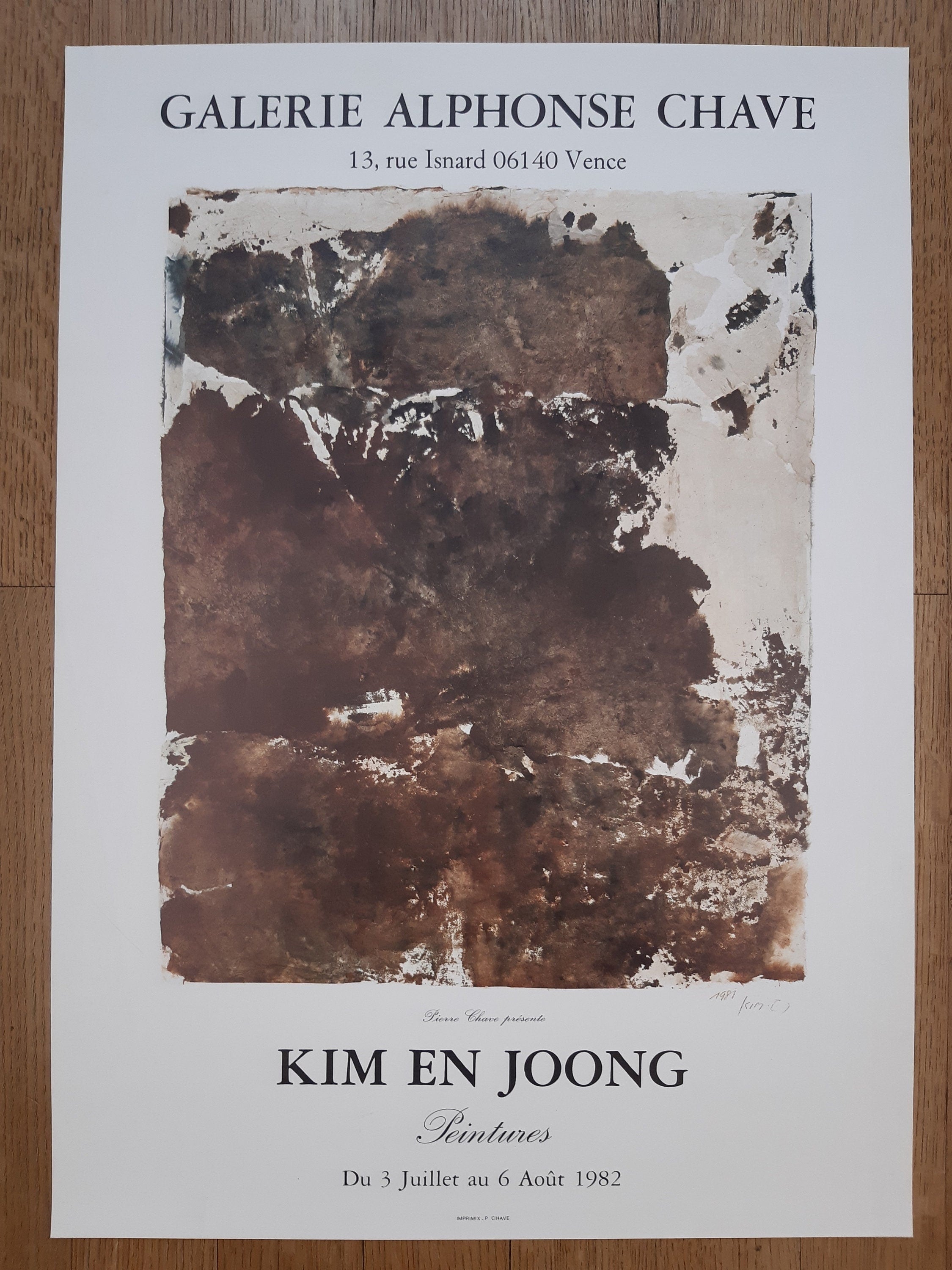 Kim en Joong Original-Kunstposter – 21.0"×27.6" (53.4×70cm)