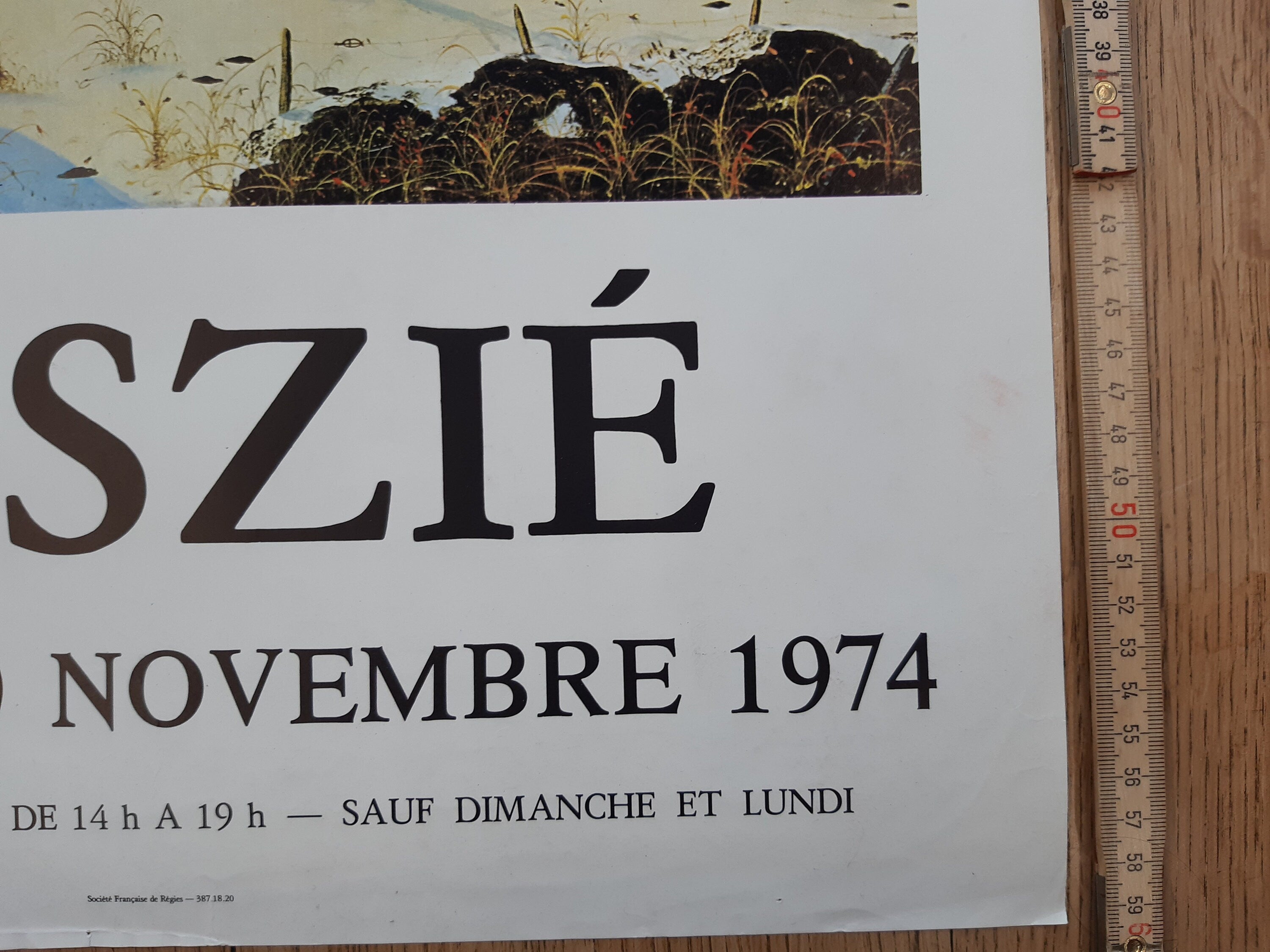Beszié original art poster - 16.9"×23.6" (43×60cm)
