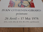 Ivan Othenin-Girard Original-Kunstposter – 39,5×58 cm