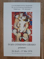Ivan Othenin-Girard Original-Kunstposter – 39,5×58 cm