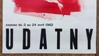 Vladimir Udatny Originalkunstposter – 32 × 70 cm