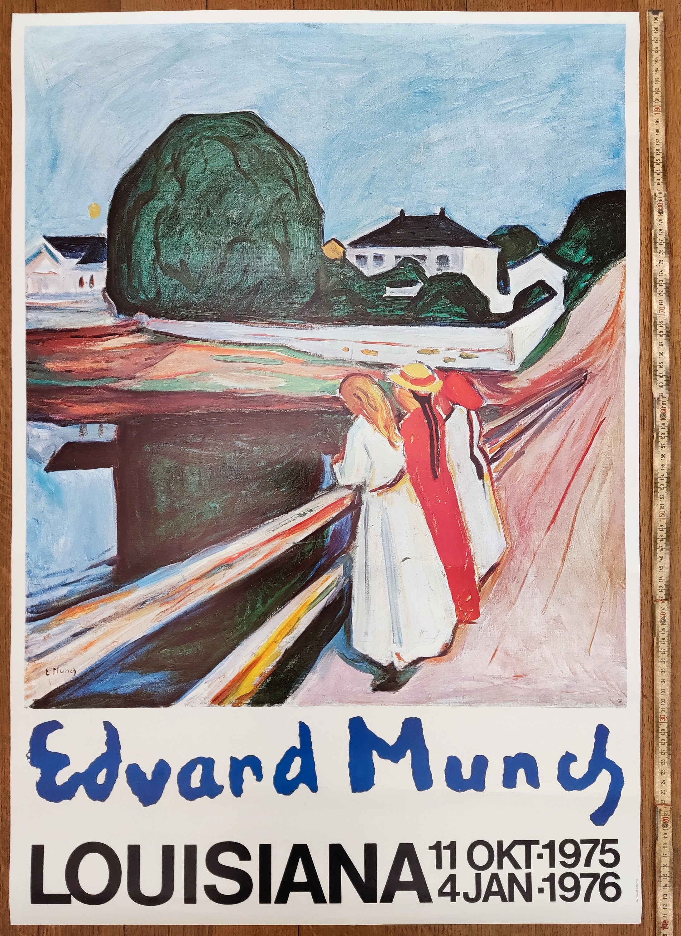 Eduard Munch Original Kunstdruckposter - 24,5"×43,4" (62,2×110,2cm)