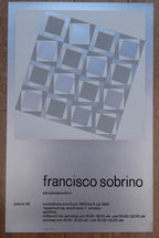 Francisco Sobrino originales Kunstplakat - 46×72 cm (18.1"×28.3")