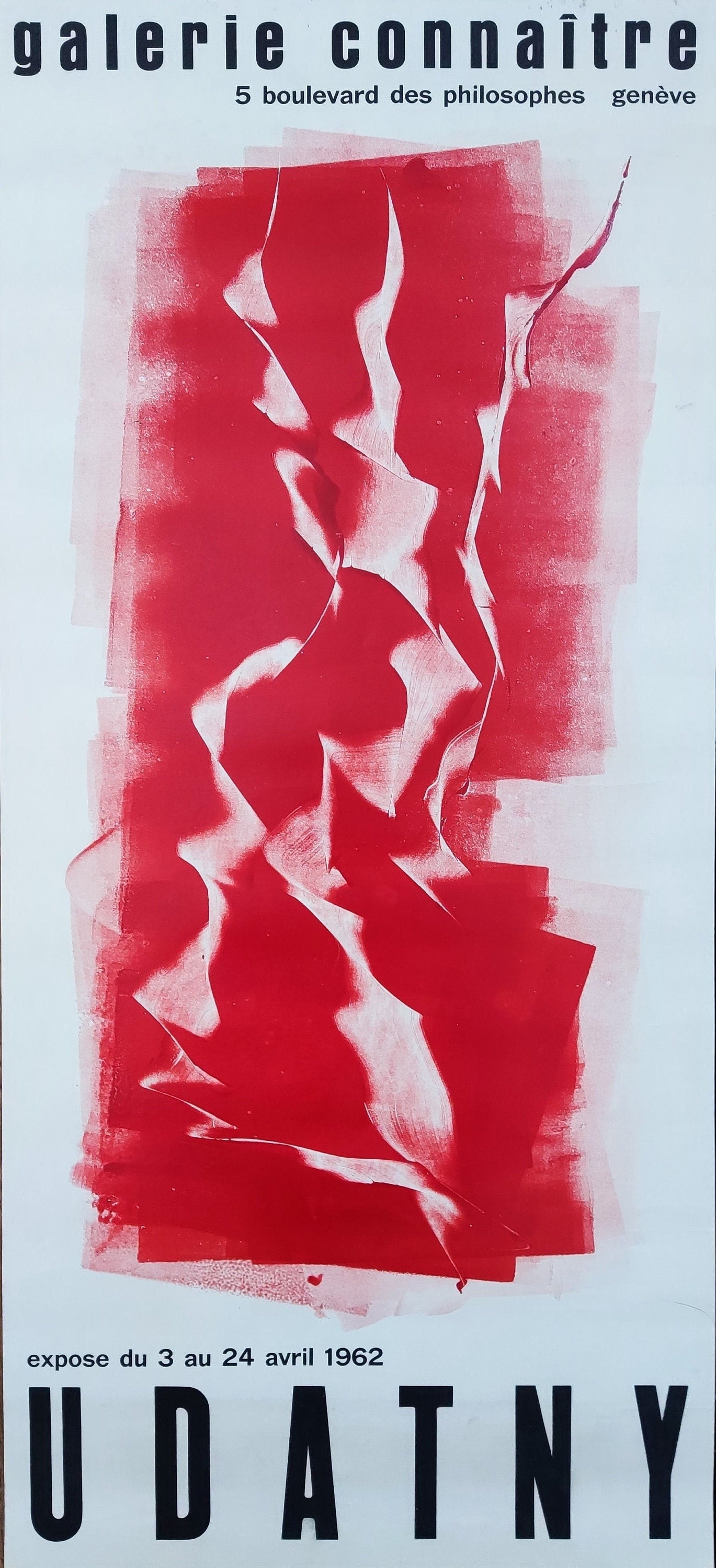 Vladimir Udatny Originalkunstposter – 32 × 70 cm