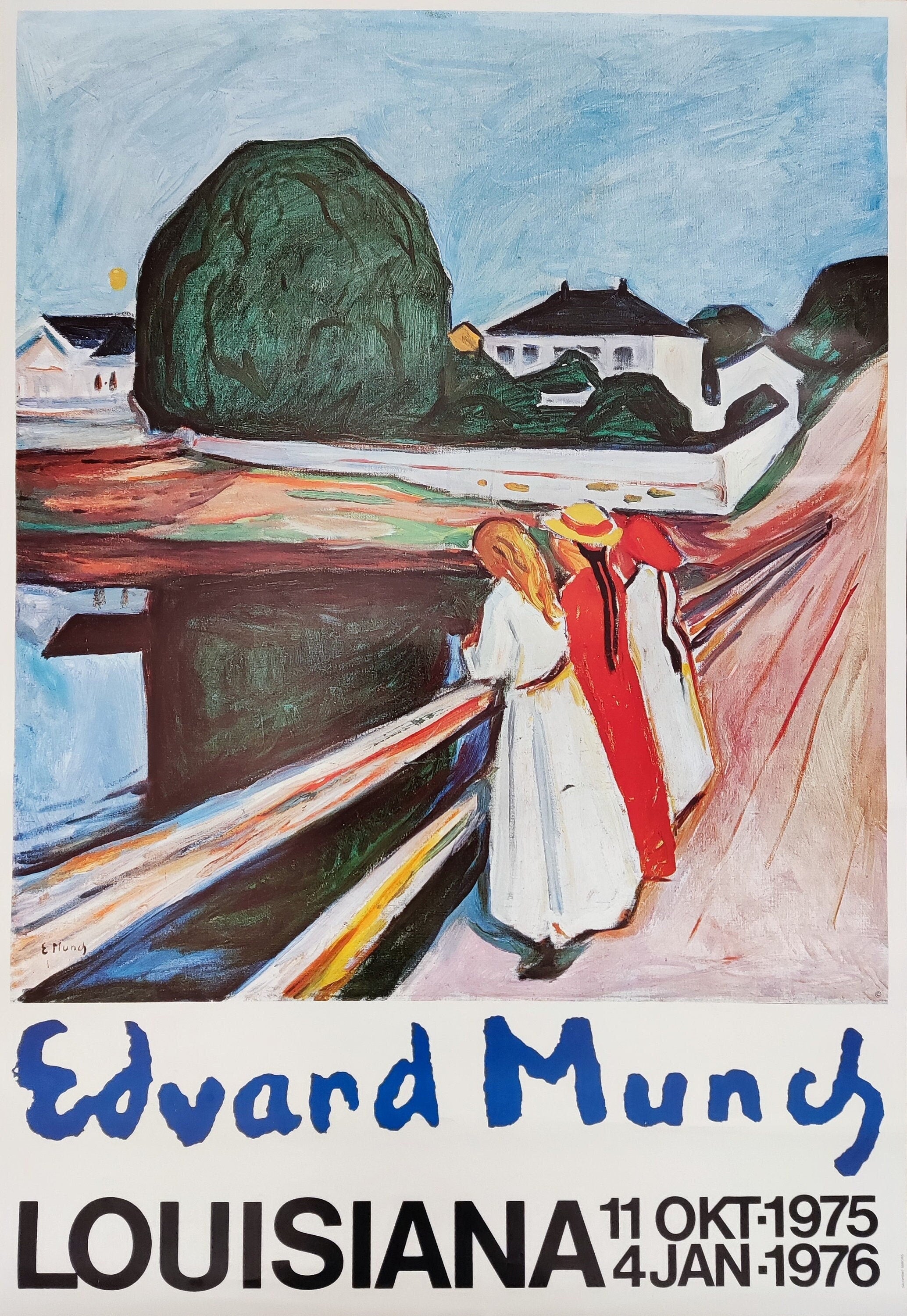 Eduard Munch Original Kunstdruckposter - 24,5"×43,4" (62,2×110,2cm)