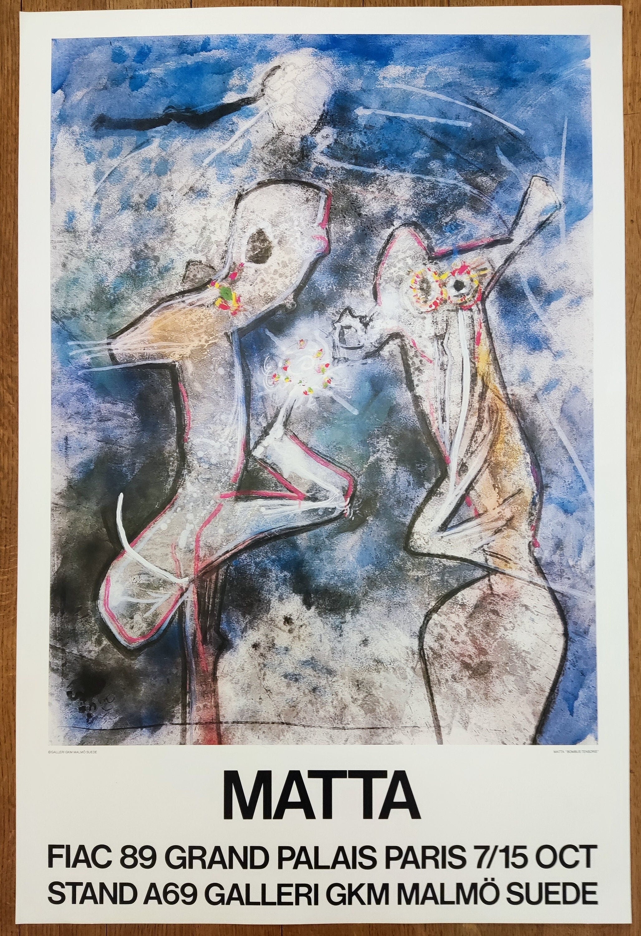 Matta Original Kunstposter - 60×90cm