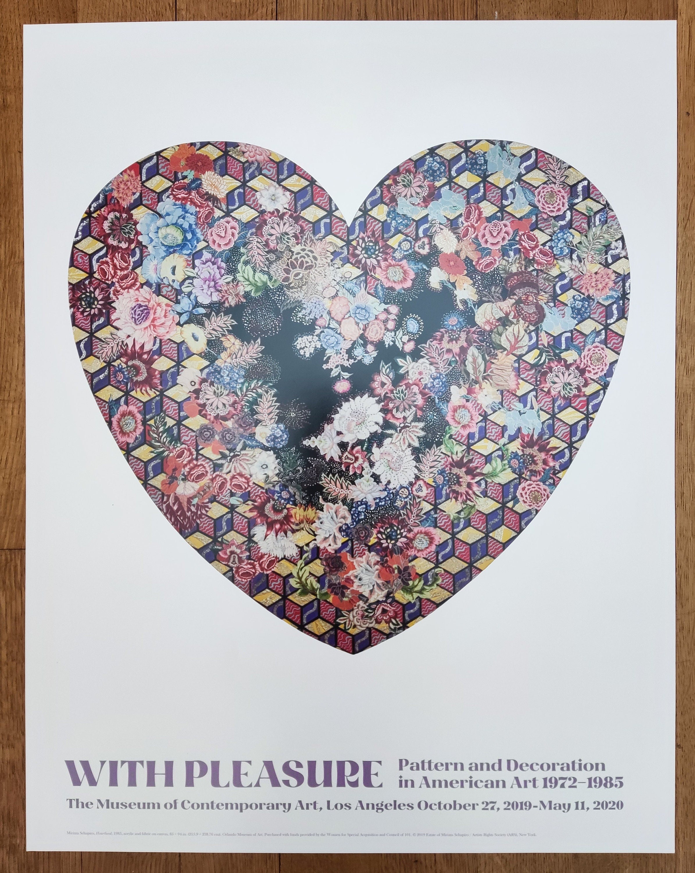 Miriam Schapiro Original-Kunstposter – 28.0"×35.0" (71.2×88.8cm)