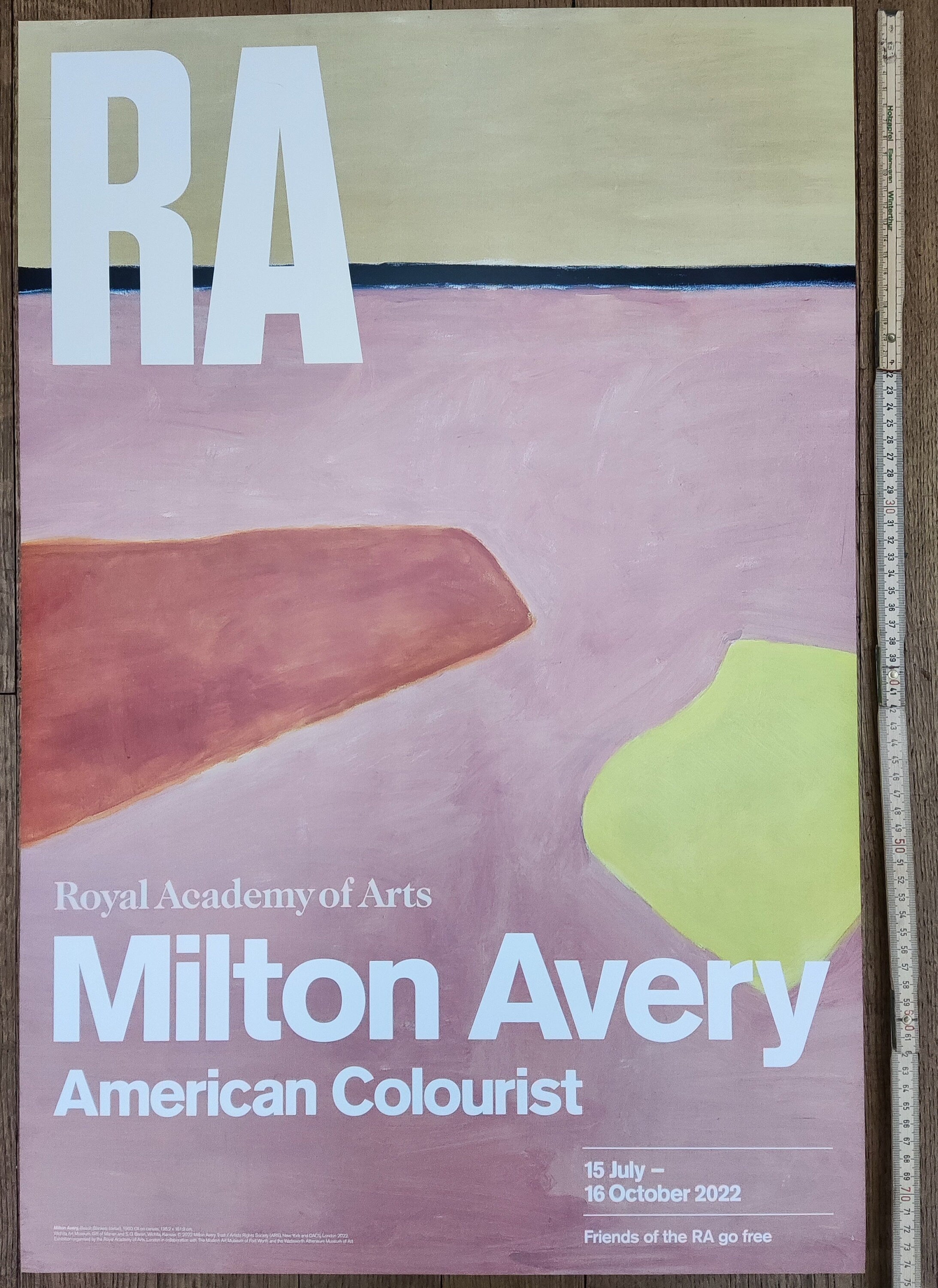 Milton Avery Original Kunstposter - 51×76cm (20,1"×29,9")