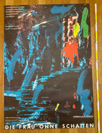 Die Frau ohne Schatten Original-Kunstplakat – 90.5×127.5cm