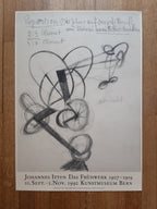 Johannes Itten original art poster - 27.6"×39.4" (70×100cm)