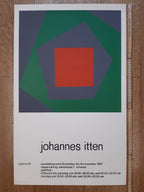 Johannes Itten original art poster - 20.1"×30.0" (51×76.2cm)