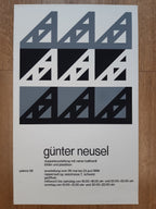 Günter Neusel original art poster - 17.7"×28.3" (45×71.8cm)