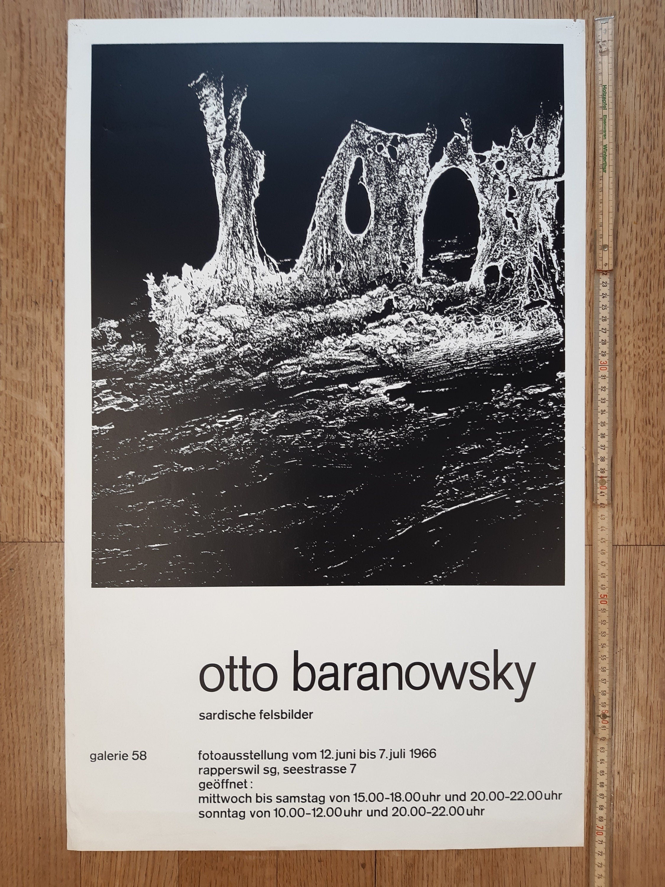 Otto Baranowsky original art poster - 17.7"×28.3" (45×72cm)
