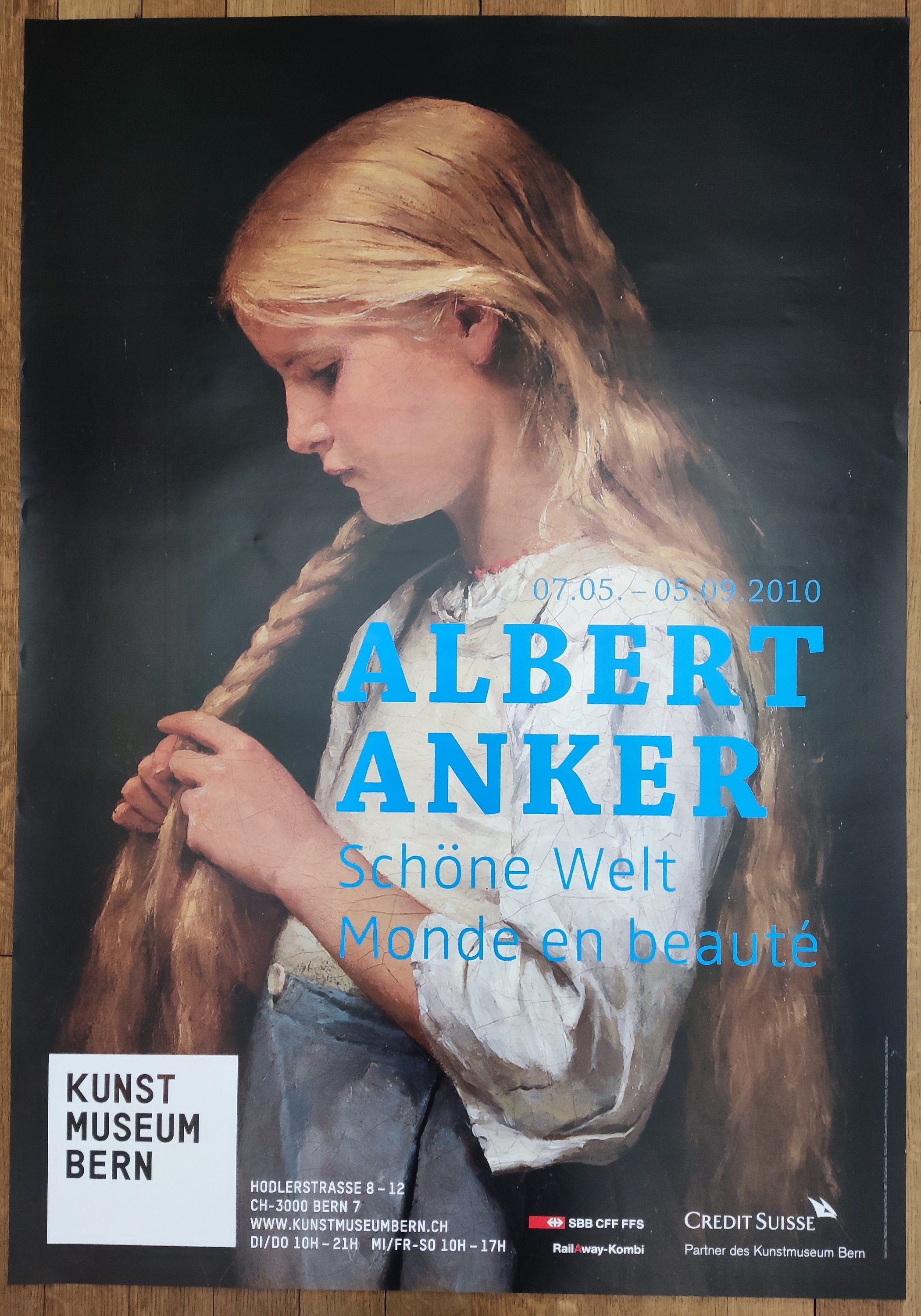 Albert Anker art poster - 35.4"×50.4" (90×128cm)