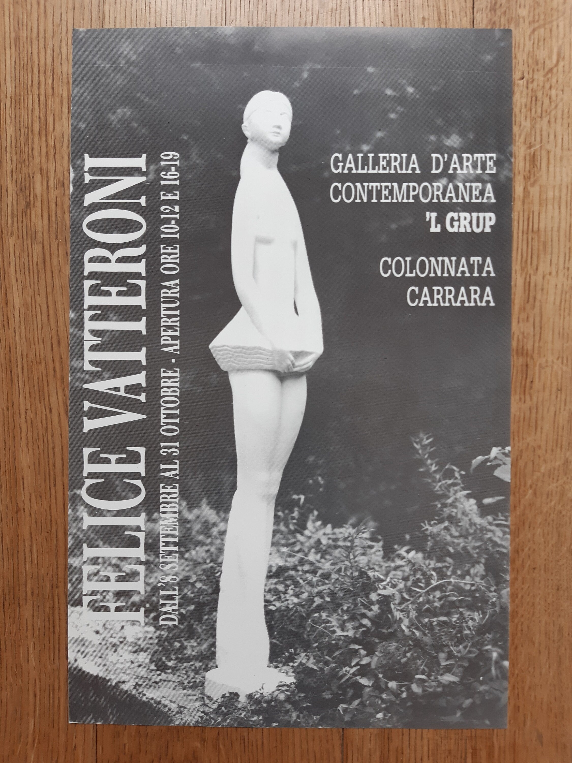 Felice Vatteroni Original-Kunstposter – 30,2 × 48 cm (11,9″ × 18,9″)