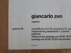 Giancarlo Zen Original-Kunstposter – 45 × 73 cm