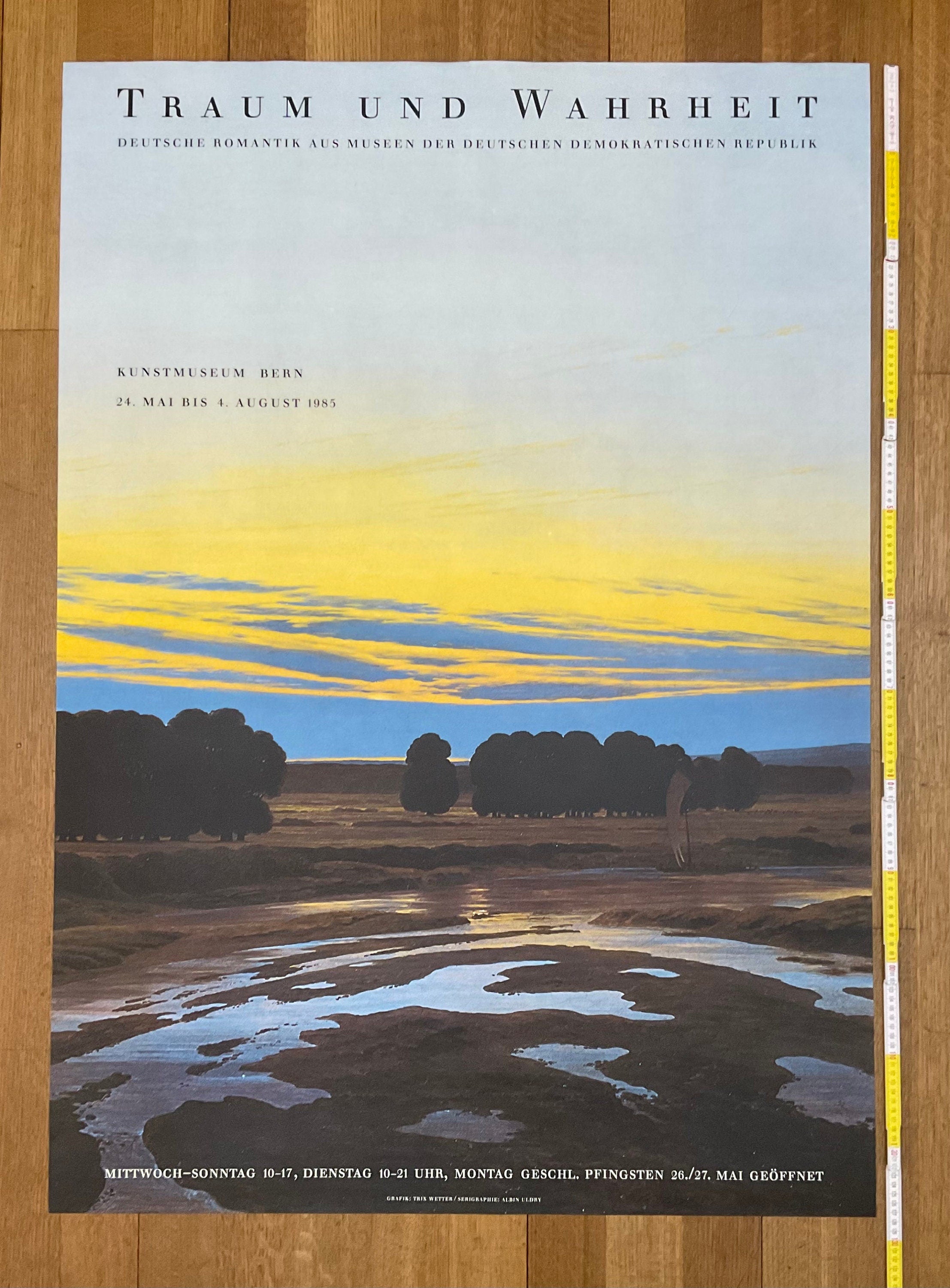 Traum & Wahrheit Original-Kunstposter – 90,7 × 128,1 cm