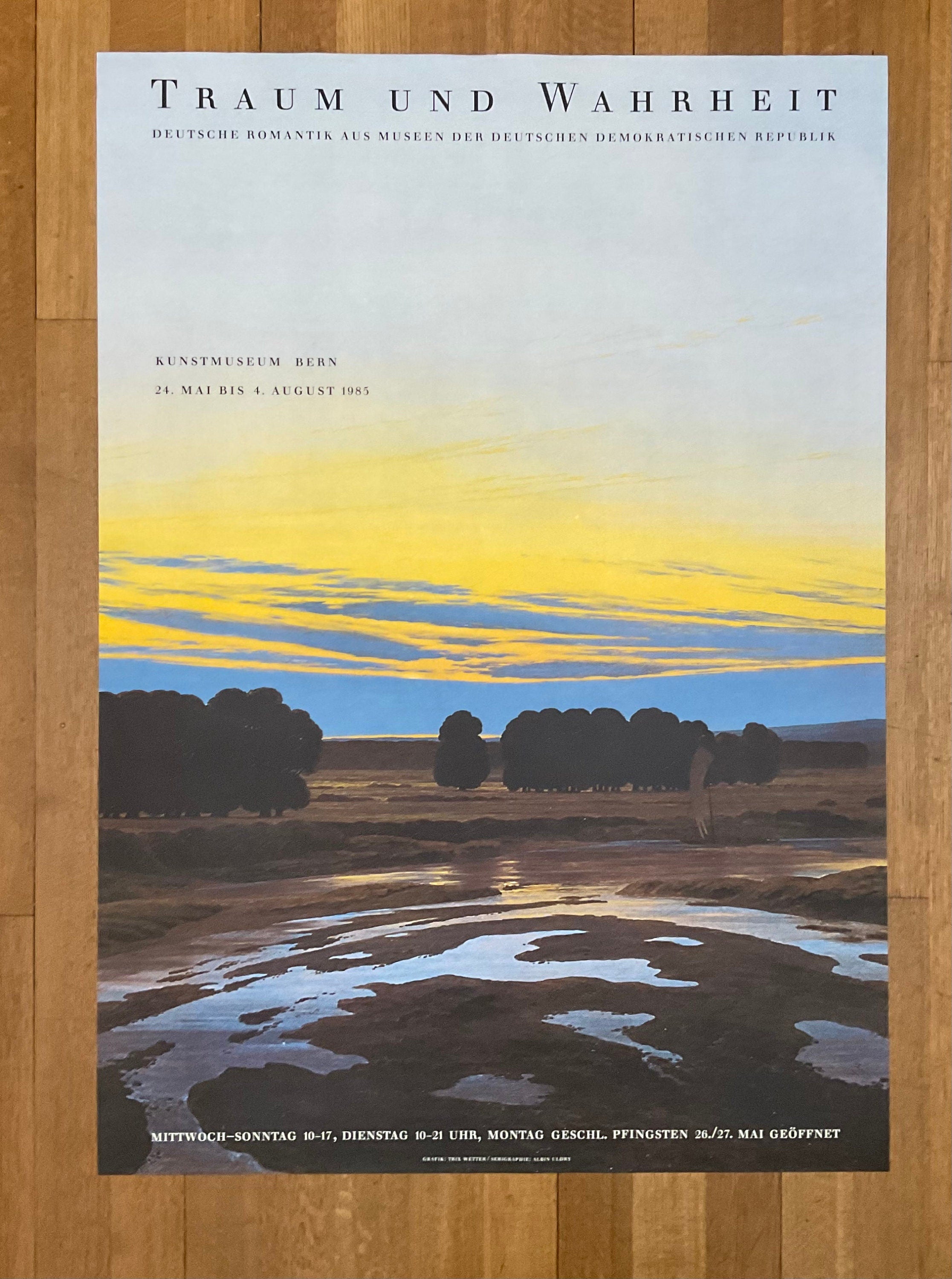 Traum & Wahrheit Original-Kunstposter – 90,7 × 128,1 cm