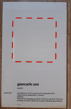 Giancarlo Zen Original-Kunstposter – 45 × 73 cm