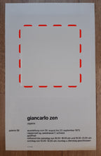 Giancarlo Zen Original-Kunstposter – 45 × 73 cm