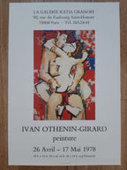 Ivan Othenin-Girard Original-Kunstposter – 39,5×58 cm