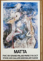 Matta Original Kunstposter - 60×90cm
