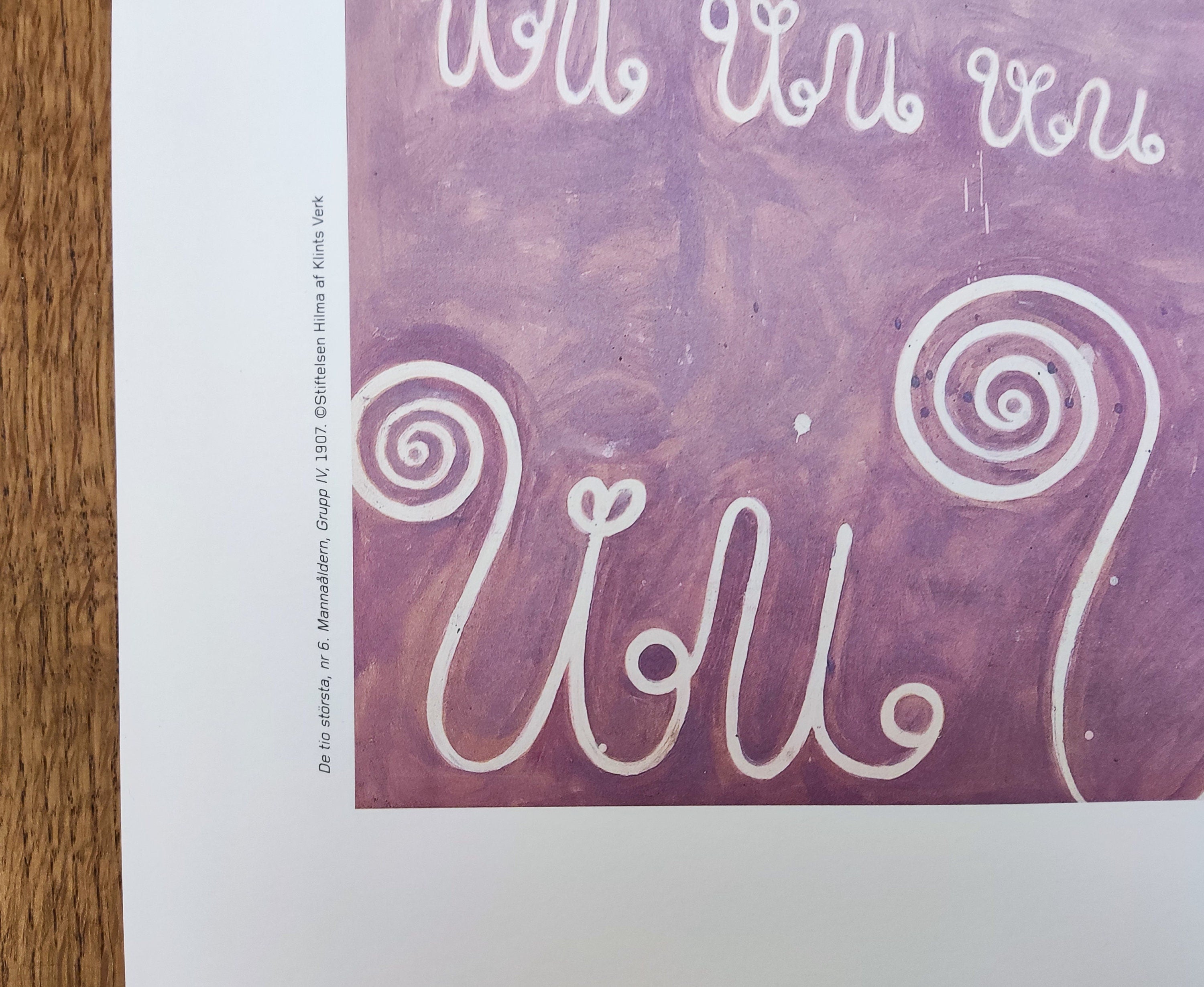 Hilma af Klint Kunstdruck - 70×100cm