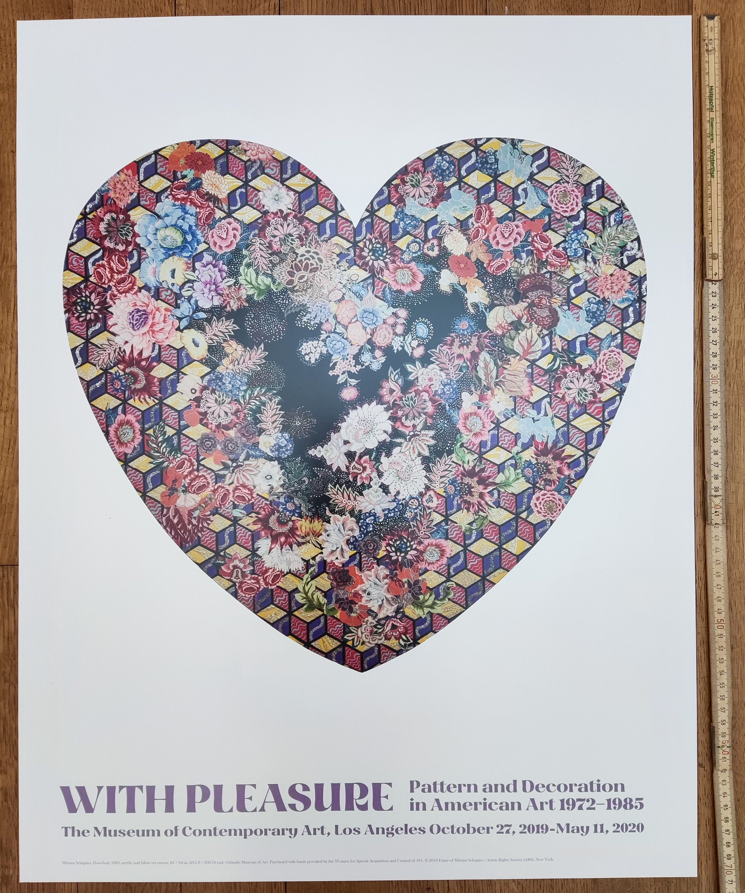 Miriam Schapiro Original-Kunstposter – 28.0"×35.0" (71.2×88.8cm)