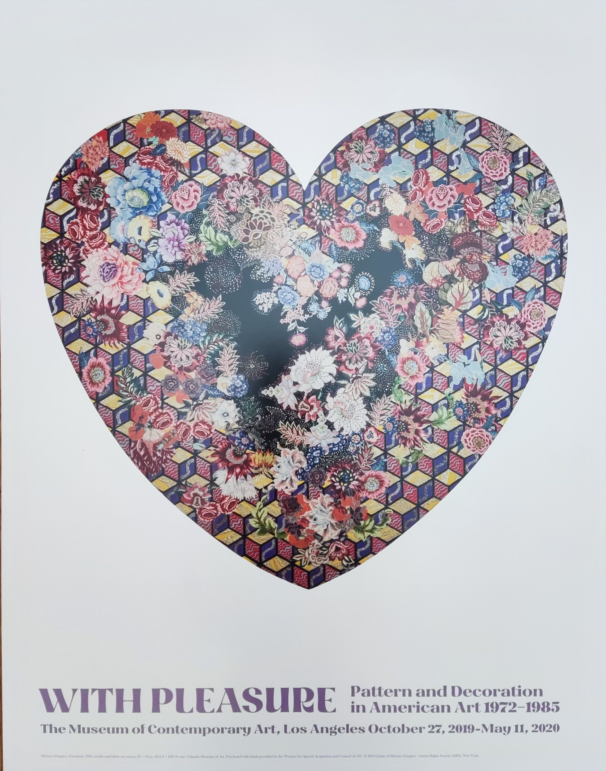 Miriam Schapiro Original-Kunstposter – 28.0"×35.0" (71.2×88.8cm)