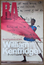William Kentridge original art poster - 20.1"×29.9" (51×76cm)