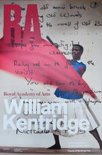 William Kentridge original art poster - 20.1"×29.9" (51×76cm)