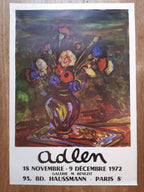 Michel Adlen vintage art poster - 19.7"×28.1" (50×71.5cm)