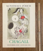 Chagall vintage art mini poster - 9.8"×13.2" (25×33.5cm)
