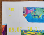 David Hockney Art exhibition Poster - 35.6"×50.4" (90.5×128cm)