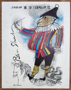 Ben Shahn original art poster used - 22.0"×28.0" (56×71cm)