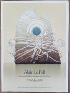 Alain Le Foll vintage art poster - 17.9"×24.4" (45.5×62cm)