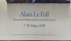 Alain Le Foll vintage art poster - 17.9"×24.4" (45.5×62cm)