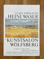 Clara Vogelsang & Heini Waser vintage poster - 27.4"×39.4" (69.7×100cm)