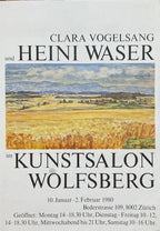 Clara Vogelsang & Heini Waser vintage poster - 27.4"×39.4" (69.7×100cm)