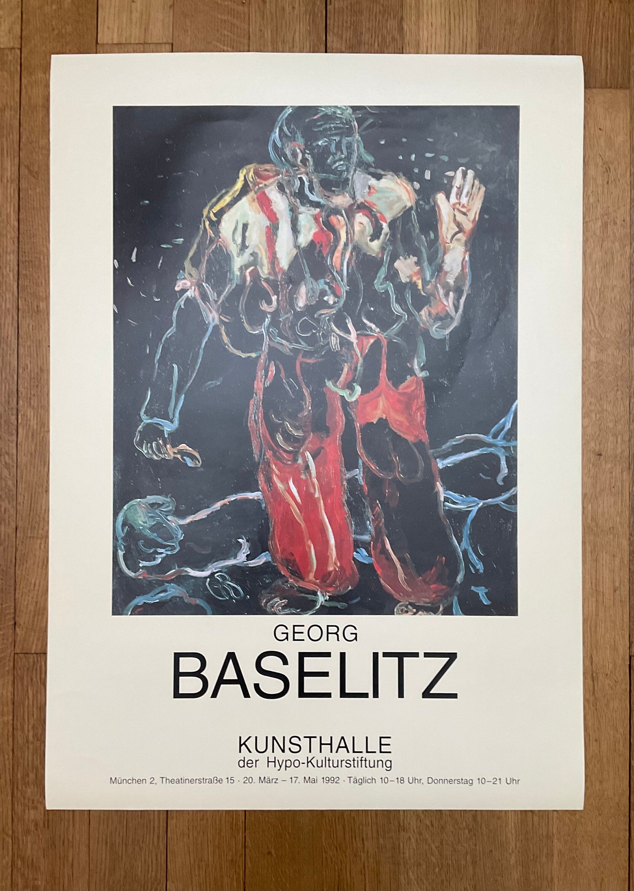 Georg Baselitz Vintage-Kunstposter - 59,3×84cm