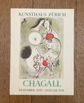 Chagall vintage art mini poster - 9.8"×13.2" (25×33.5cm)