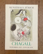 Chagall vintage art mini poster - 9.8"×13.2" (25×33.5cm)