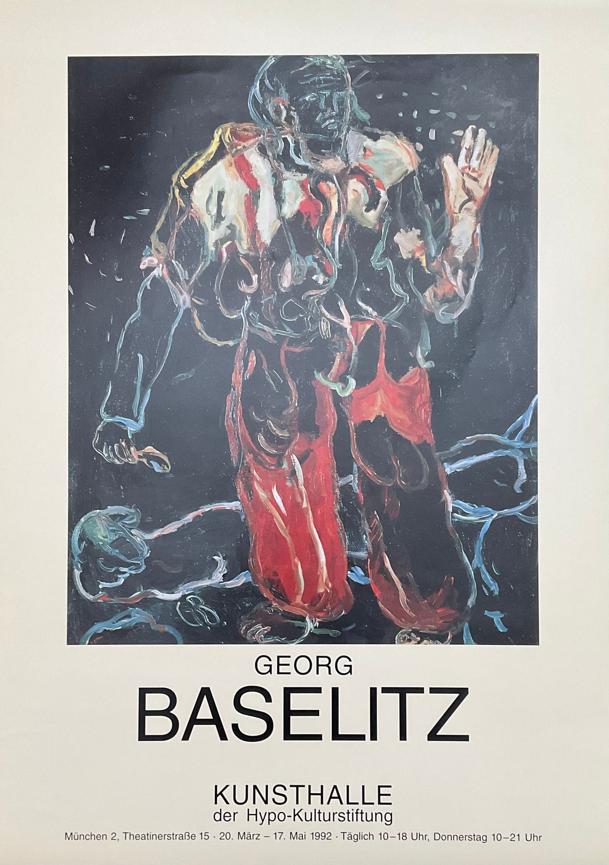 Georg Baselitz Vintage-Kunstposter - 59,3×84cm