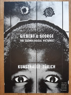 Gilbert and George art poster - 23.4"×33.1" (59.4×84cm)