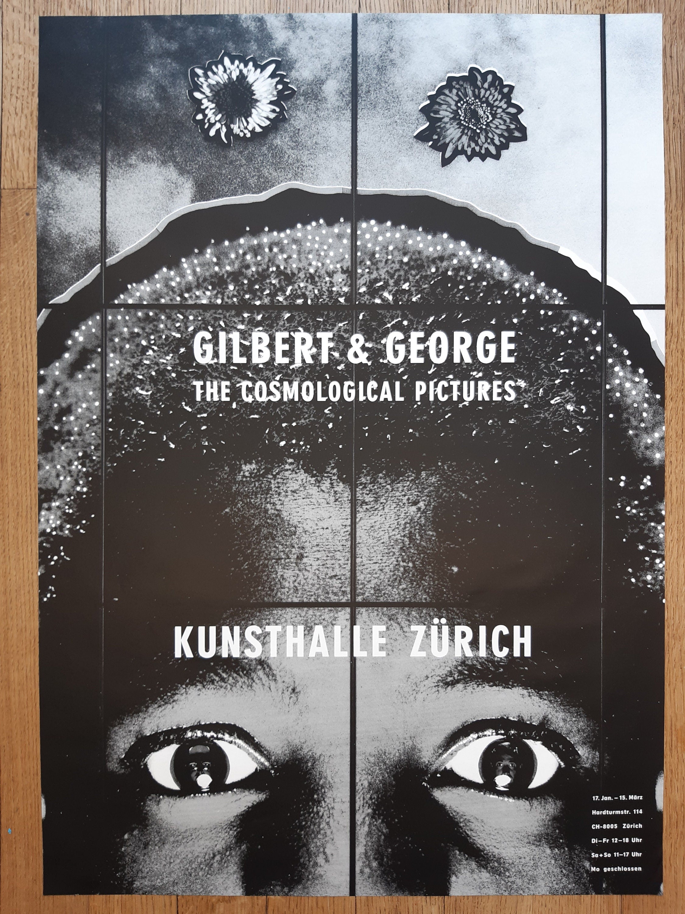 Gilbert and George art poster - 23.4"×33.1" (59.4×84cm)