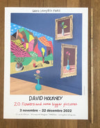 David Hockney art exhibition poster - 23.6"×31.5" (60×80cm)